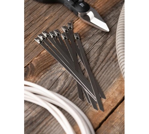 Хомут AISI 316 из нержавеющей стали, 4.6x150 (100 шт.) FlexLock PROximaplc-fl-tss-316-4.6x150EKF