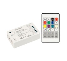 Контроллер ARL-4022-RGBW White (5-24V, 4x4A, ПДУ 24кн, RF) (Arlight, IP20 Пластик, 3 года)  032358  Arlight