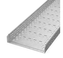 Лоток перфорированный Стандарт INOX (AISI 304) 500х100х3000 (1,0 мм) (3 м/уп)  PR16.2343  Промрукав