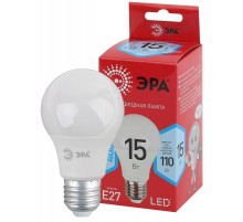 Лампа светодиодная ЭКО LED A60-15W-840-E27 R (диод, груша, 15Вт, нейт, E27)  Б0046356  ЭРА