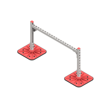 Опорная конструкция для гор. прямоуг. воздуховодов  TECHNORAPTOR FOOT 1000х500 HD  KM-TR-F-SSHRAD-1000-500 HD  КМ - профиль