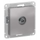 AtlasDesign Алюминий Розетка TV оконечная 1DB, механизм  ATN000391  SE