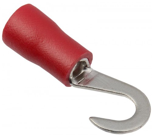 Наконечник НИК 1,25-5 крюк 0,5-1,5мм (100 шт)   UNL30-D15-4-5  IEK