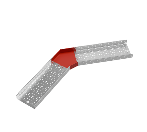 Угол горизонтальный 45 гр. 80х300 мм "ПЛЮС" HD  GLplus45-80-300 HD   КМ-профиль