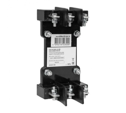Панель втычная для ВА-99М 63 заднего присоединения  mccb99m-63-pin-3r  EKF