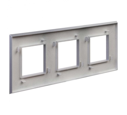 Рамка ARTLEBEDEV, "Avanti", "Закаленная сталь", 6 модуля  4404906  DKC