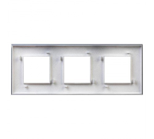 Рамка ARTLEBEDEV, "Avanti", "Закаленная сталь", 6 модуля  4404906  DKC