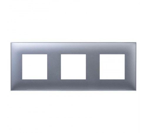 Рамка ARTLEBEDEV, "Avanti", "Закаленная сталь", 6 модуля  4404906  DKC