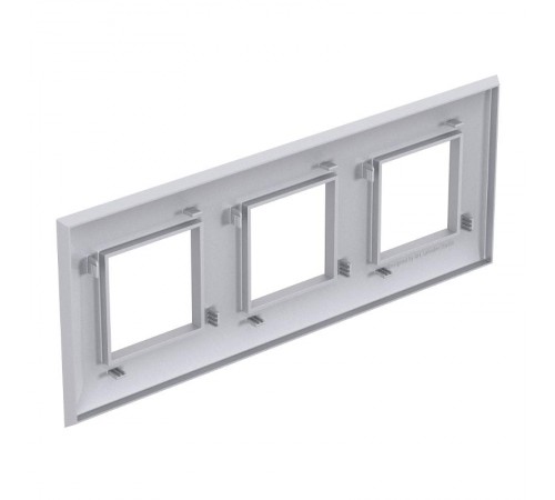 Рамка ARTLEBEDEV, "Avanti", "Закаленная сталь", 6 модуля  4404906  DKC