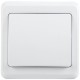ВЕГА белый Выключатель 1-клавишный 10А ВС10-1-0-ВБ  EVV10-K01-10-DM  GENERICA