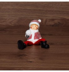 Керамическая фигурка "Мальчик" с подвесными ножками 6.6х5.5х9.5 см  505-024  NEON-NIGHT