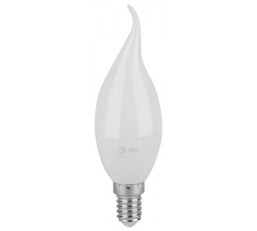 Лампа светодиодная  GREEN LINE LED BXS-6W-830-E14 GL E14 6 Вт свеча на ветру теплый свет  Б0067119  ЭРА