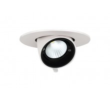 Светильник светодиодный встраиваемый downlight ДВО PLED DL4 18W 4000K 24° поворот White IP40  .5021884  Jazzway