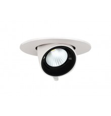 Светильник светодиодный встраиваемый downlight ДВО PLED DL4 18W 4000K 24° поворот White IP40  .5021884  Jazzway