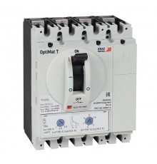 Выключатель автоматический с блоком защиты от токов утечки OptiMat T125S-RCA TM 63A 4P  357086  КЭАЗ