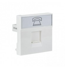 Розетка RJ11 (ширина 2 модуля)  E2MT01-134-10  EKF