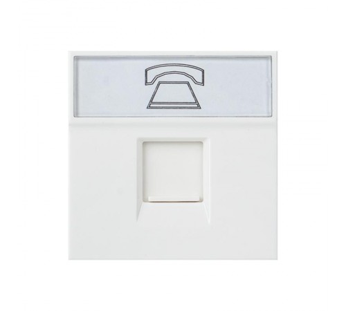 Розетка RJ11 (ширина 2 модуля)  E2MT01-134-10  EKF