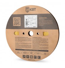 Трубка термоусадочная ТТ-М-6/3 желт  102668  КВТ