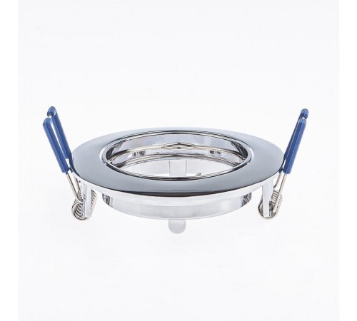 Светильник точечный встраиваемый под лампу KL1A 50Вт MR16 сатин никель литой  C0043347  ЭРА