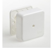 Коробка универсальная для кабель-каналов, 80х80х25мм  65005  Рувинил