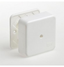 Коробка универсальная для кабель-каналов, 80х80х25мм  65005  Рувинил