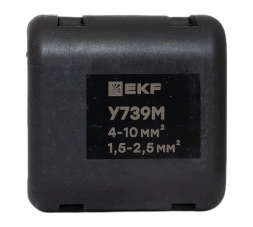 Ответвительный сжим (орех) У-739М (4-10 мм2; 1,5-2,5 мм2) StreamLiney739mEKF