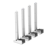 Крепежный угол для лючков GES в полу высотой до 85 мм (комплект 4 шт.)  7404586  OBO Bettermann