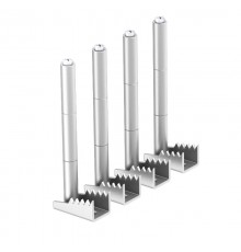 Крепежный угол для лючков GES в полу высотой до 85 мм (комплект 4 шт.)  7404586  OBO Bettermann