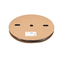 Термоусадочная трубка 15,0/7,5 мм, черная (бухта 100 м)  49-1506  REXANT