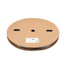 Термоусадочная трубка 15,0/7,5 мм, черная (бухта 100 м)  49-1506  REXANT