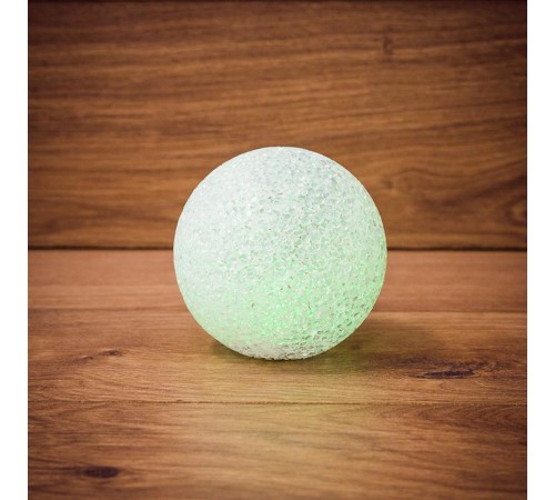 Фигура светодиодная "Снежок", RGB, 10 см  513-012  NEON-NIGHT