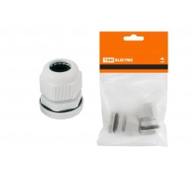 Сальник PG 16 диаметр проводника 10-14 мм IP54 в инд. упак. по 2 шт.  SQ0805-0018  TDM