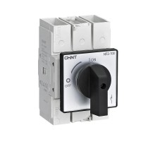 Выключатель-разъединитель NF2-100/3HB дверного монтажа, черная прямая ручка (R)  324141  CHINT