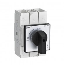 Выключатель-разъединитель NF2-100/3HB дверного монтажа, черная прямая ручка (R)  324141  CHINT