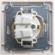 Glossa Перламутр Розетка с заземлением со шторками, 16А (в сборе)  GSL000644  SE