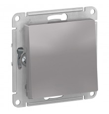 AtlasDesign Aqua Переключатель 1-клавишный IP44, сх.6, 10АХ, механизм, Алюминий  ATN440361  SE