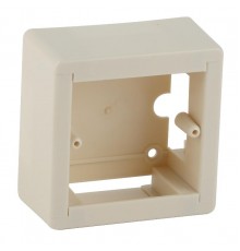 Коробка установочная универсальная под кабель-канал КУK 88х88х44мм белая IP20 (50/1750)  Б0047293  ЭРА