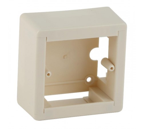 Коробка установочная универсальная под кабель-канал КУK 88х88х44мм белая IP20 (50/1750)  Б0047293  ЭРА