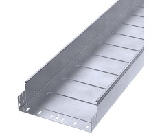 Лоток неперфорированный Профи INOX (AISI 316) 300х100x3000 (1,0 мм) (6 м/уп)  PR16.13667  Промрукав