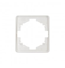 Рамка ROUND 1-постовая перламутр  KR-78-0751-1  Kranz