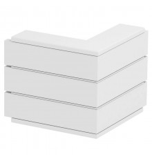 Внешний угол кабельного канала Rapid 45 нерегулируемый 53x160 мм (ПВХ,белый) (GEK-KAS53160-3)  6116263  OBO Bettermann