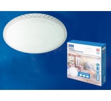 Светильник светодиодный декоративный бытовой, димм, с П/У ULI-D237 60W/SW/50 GEMINI 3000К/4000К/6500К 4200Лм. IP20  UL-00003343  Uniel