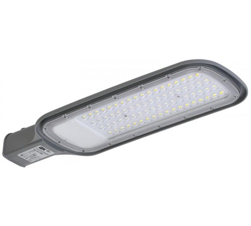 Светильник светодиодный консольный уличный ДКУ 1012-100Ш 5000К IP65 серый  LDKU1-1012-100-5000-K03    IEK