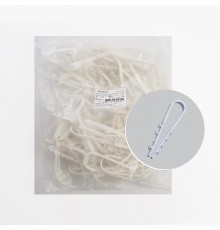 Дюбель-хомут для круглого кабеля (19-25мм), белый (100шт.)  39333  STEKKER