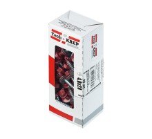 Саморез КР св. 4,8х28 RAL-3005 (винно-красный) (60 шт) - коробка с ок ( 0,32 кг)  125551  Tech-KREP
