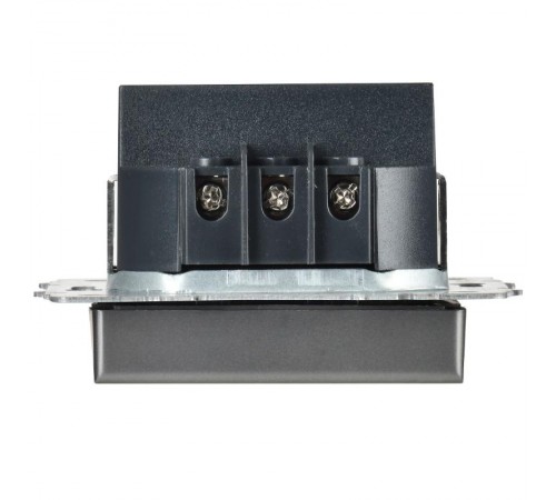 BRITE Выключ. карточный 30А ВС10-1-8-БрС сталь  BR-V11-0-10-K46  IEK