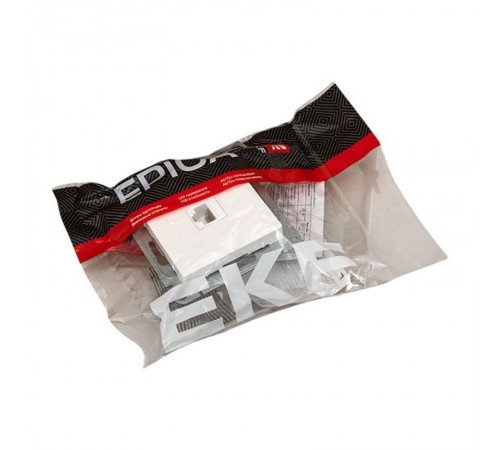 Механизм розетки RJ45 (cat5), белый Эпика EKF  UP1-SOW-RJ45-5  EKF