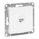 Механизм розетки RJ45 (cat5), белый Эпика EKF  UP1-SOW-RJ45-5  EKF