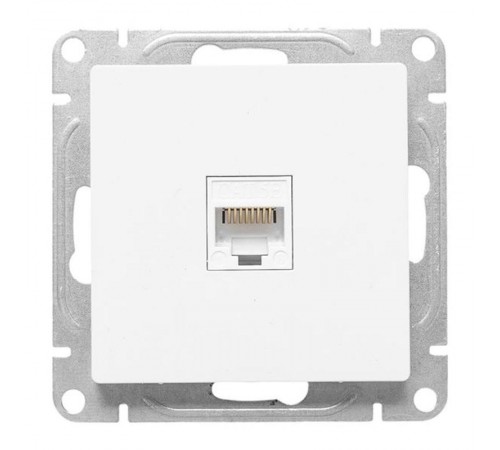 Механизм розетки RJ45 (cat5), белый Эпика EKF  UP1-SOW-RJ45-5  EKF