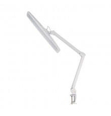 Настольная бестеневая лампа на струбцине , 84 LED, регулятор яркости, белая  31-0401  REXANT